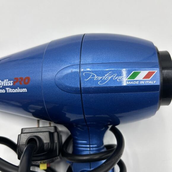 BaBylissPRO Babyliss Nano Titanium Portofino BNTB6610N Made In Italy WORKS GOOD - Picture 2 of 6